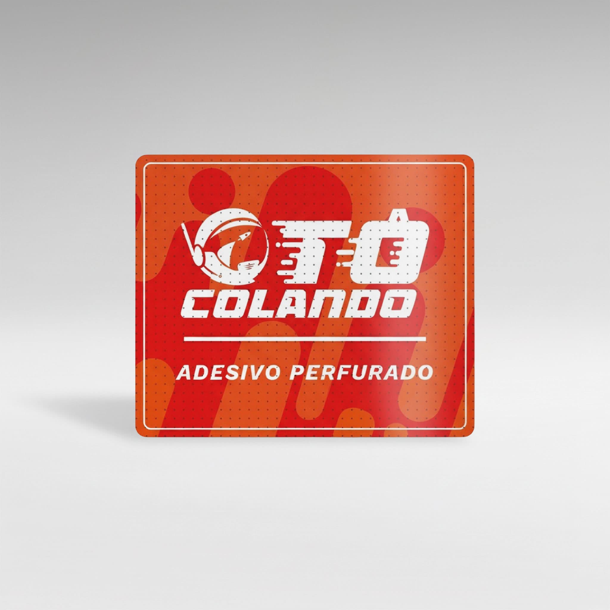 Adesivos Perfurado