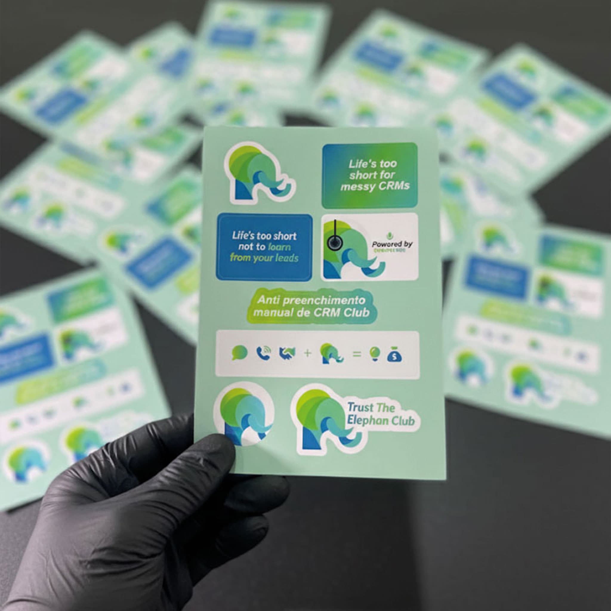 Cartelas de Adesivos - 10
